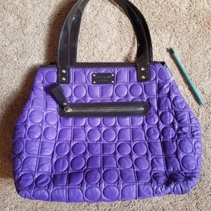 Kate Spade Chamonix Eddie Purple Bag Purse